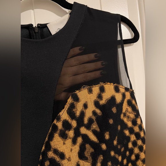 3.1 Philip Lim graphic snake skin shift dress - Picture 5 of 9